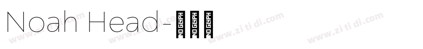 Noah Head字体转换